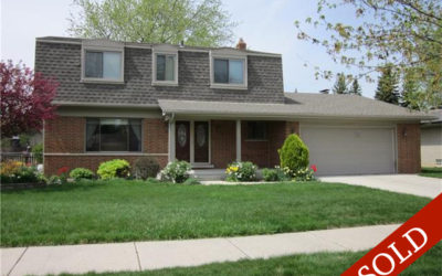 SOLD – 40043 Aynesley, Clinton Twp, 48038, MLS #217033749