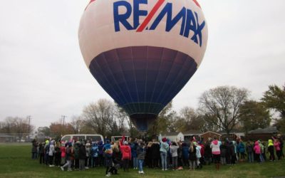 RE/MAX Hot Air Balloon at Lessenger Elementary School…