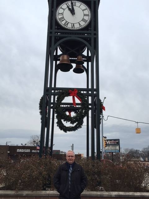 Rickey Busler of Remax Vision Holiday Wreaths