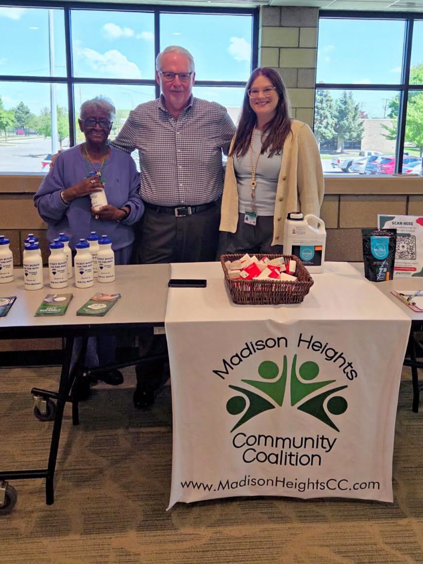 Madison Heights Community Coalition Prescription Drug Take Back at the MHAAC!